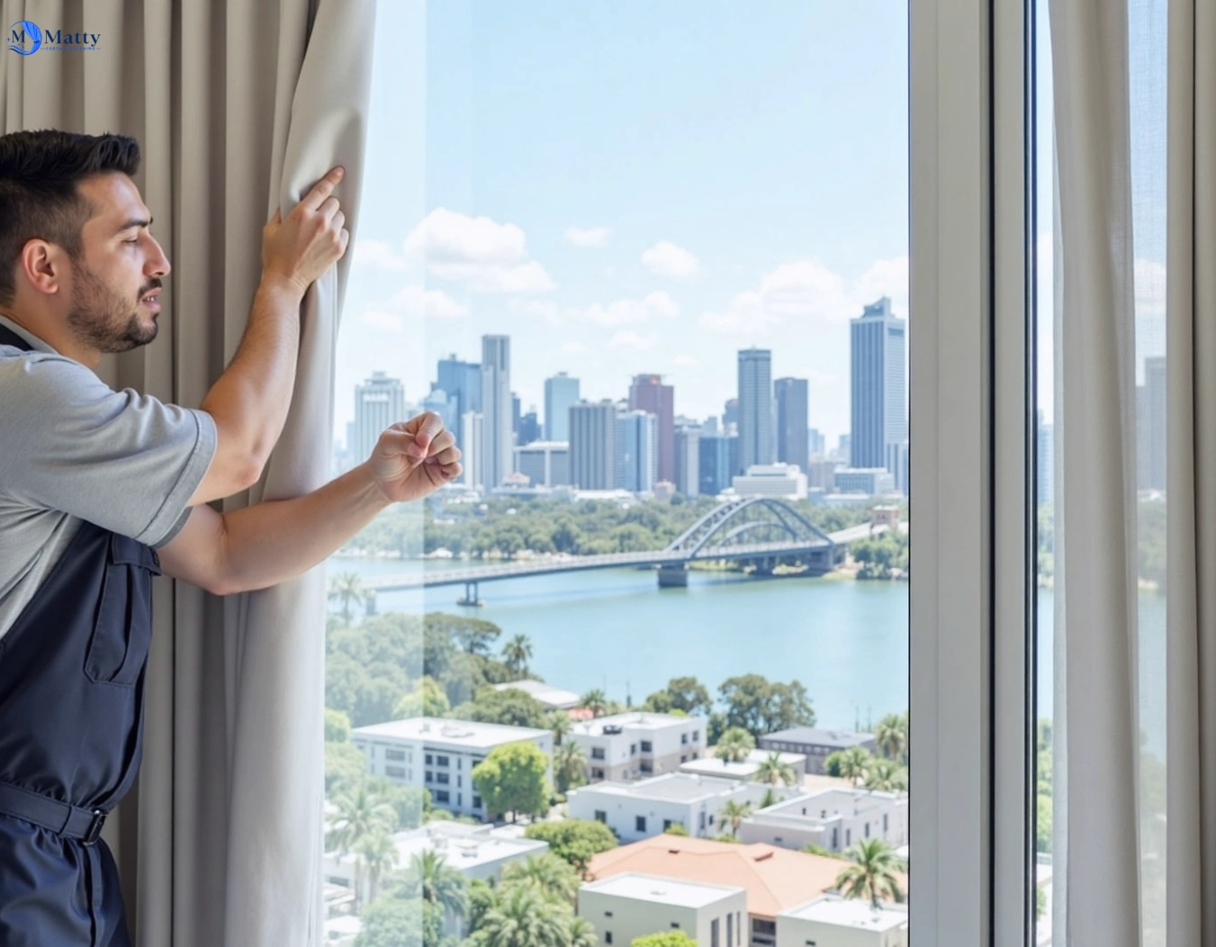 Professional curtain steam cleaning service vaucluse-nsw QLD by Matty Curtain Cleaning